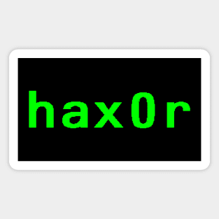 hax0r - Green Magnet